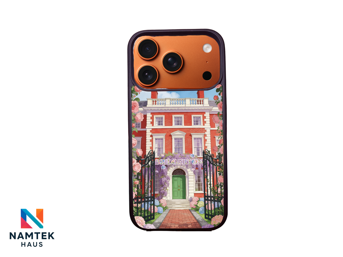 Bridgerton House Floral Mobile Phone Case