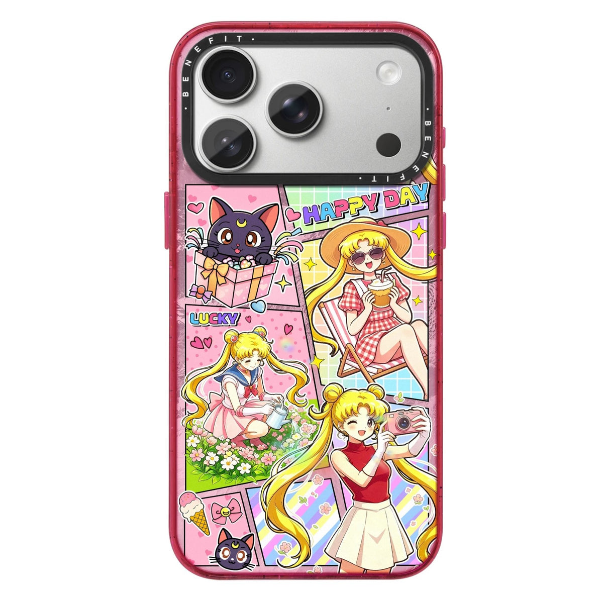Pink Sailor Moon Case