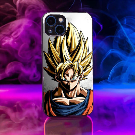 Angry Goku DBZ Glass Case - Angry Goku DBZ Glass Case