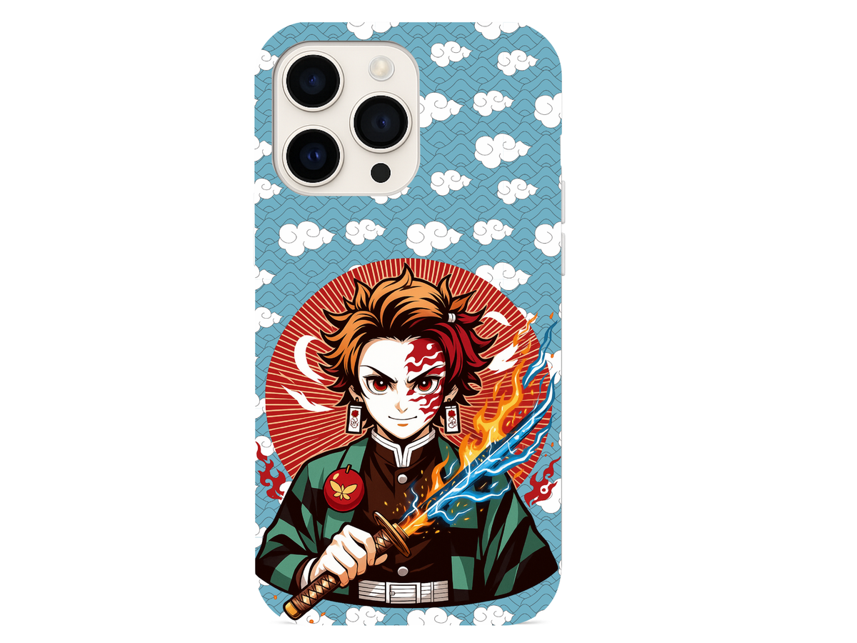 Tanjiro Kamado Demon Slayer Kimetsu No Yaiba - iPhone & Samsung Phone Case