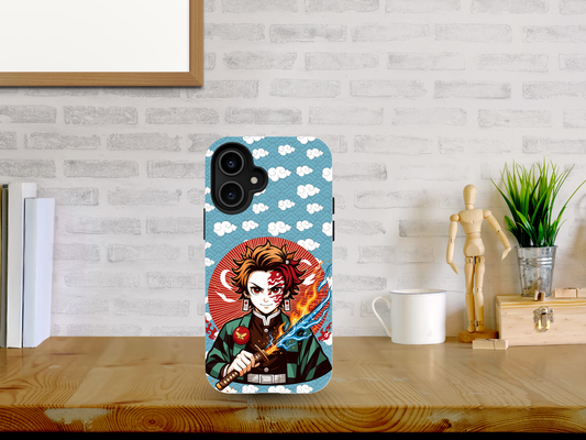 Tanjiro Kamado Demon Slayer Kimetsu No Yaiba - iPhone & Samsung Phone Case