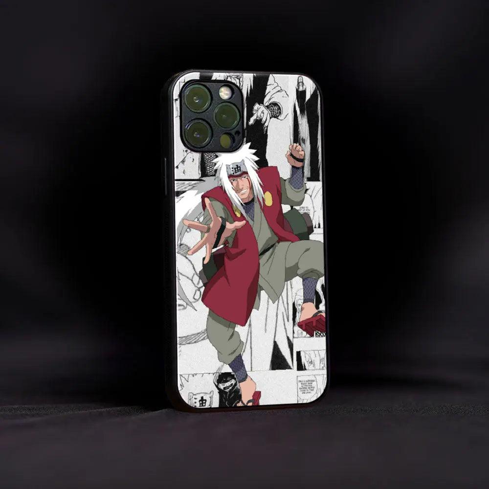 Jiraiya Poster Glass Case