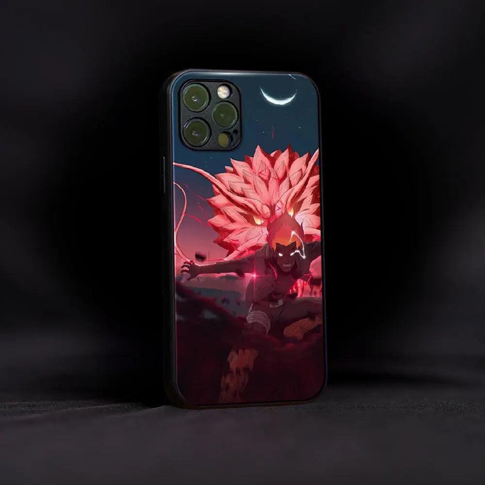 Might Guy Naruto Anime Glass Case