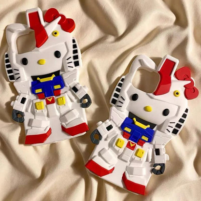 Gundam Fusion Hello Kitty Phone Case