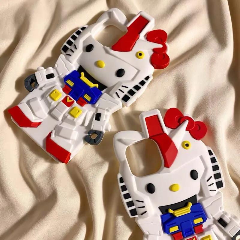 Gundam Fusion Hello Kitty Phone Case