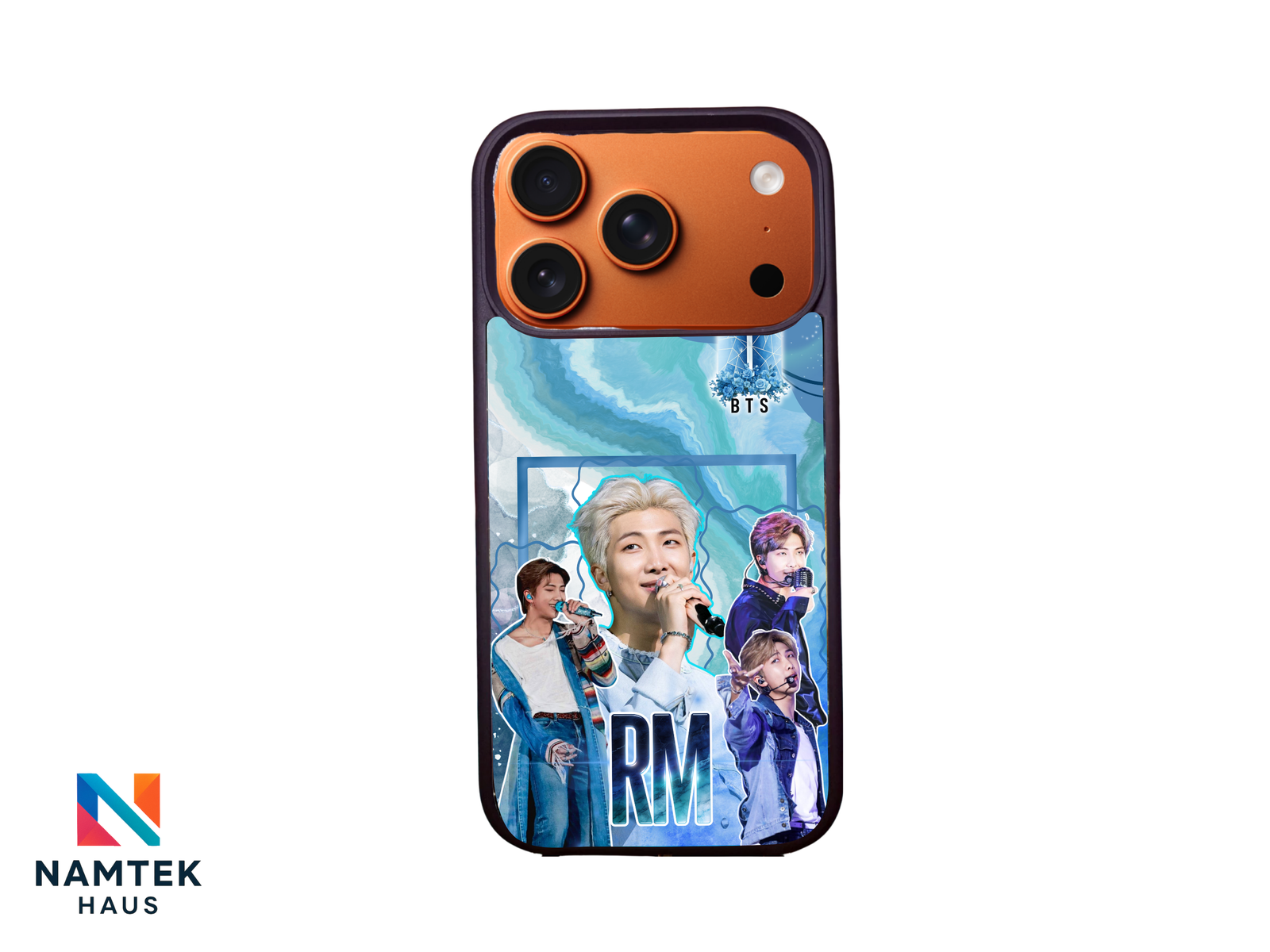 BTS RM Blue Marble Galaxy iPhone & Samsung Case BTS RM Blue Marble Galaxy iPhone & Samsung Case