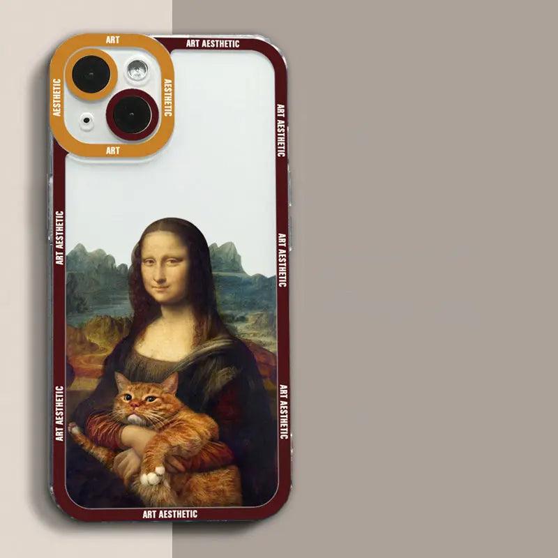 Art Aesthetic David Mona Lisa Case Lisa1