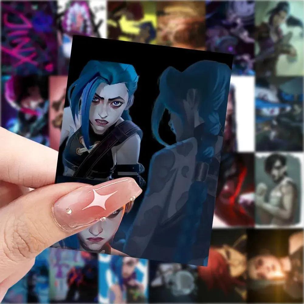 Battle of the Two Cities Jinx blasts Piltover LOL peripheral decoration stickers