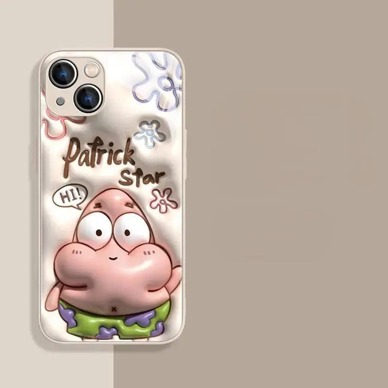 Concave-convex tempered glass 3D mobile phone case B