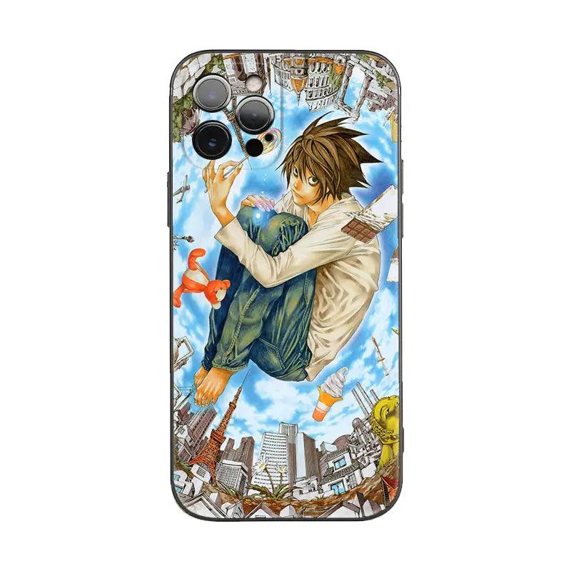 Death Note Comic Yagami Light L Case Death 16