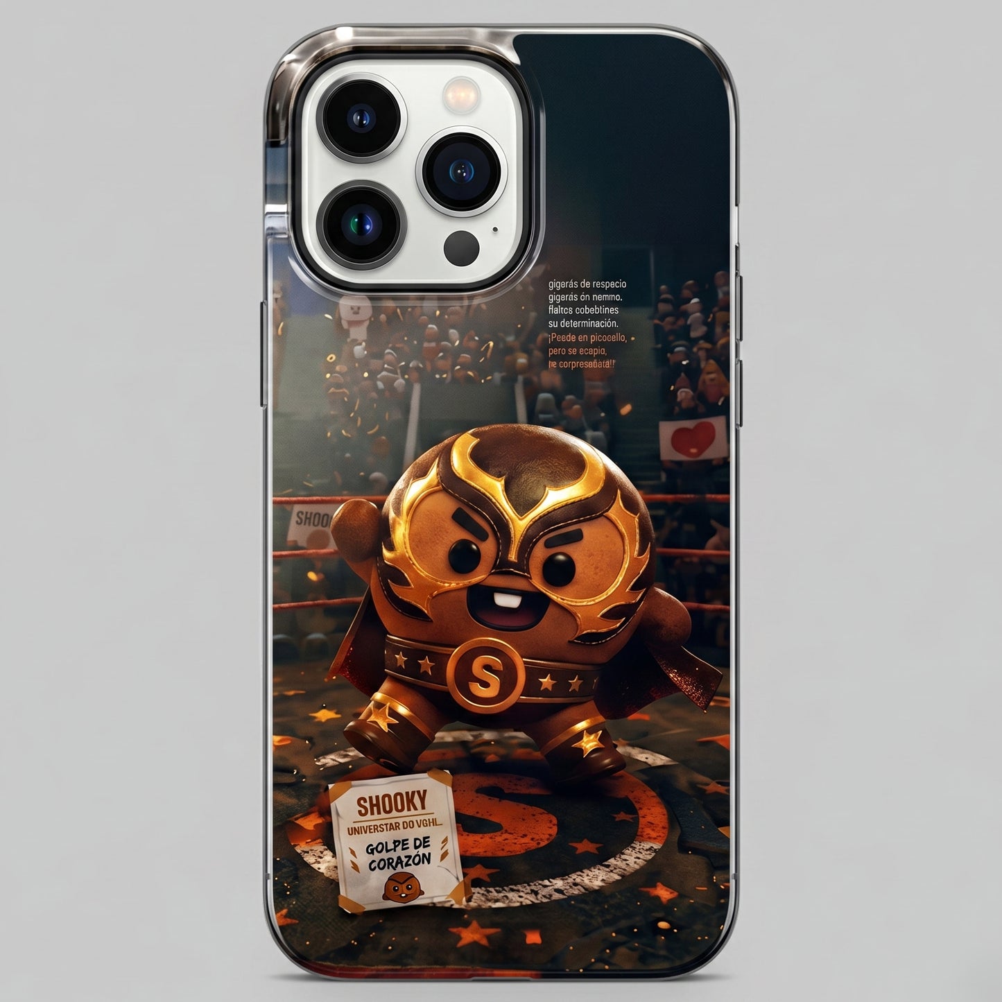 BT21&Lucha Libre phone case