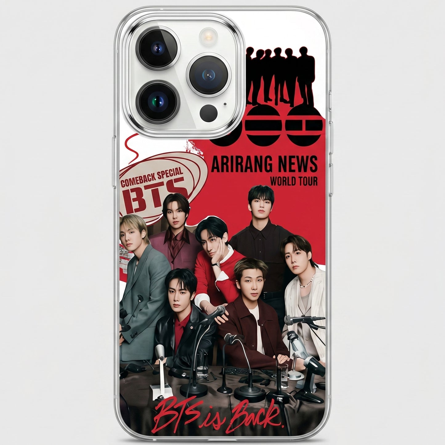 BTS concert phone case