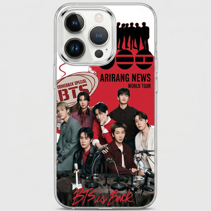 BTS concert phone case