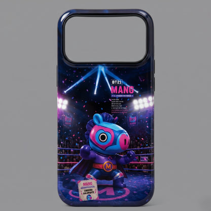 BT21&Lucha Libre phone case