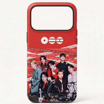 BTS concert phone case