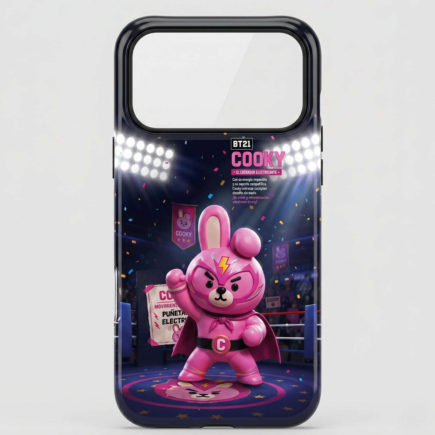 BT21&Lucha Libre phone case