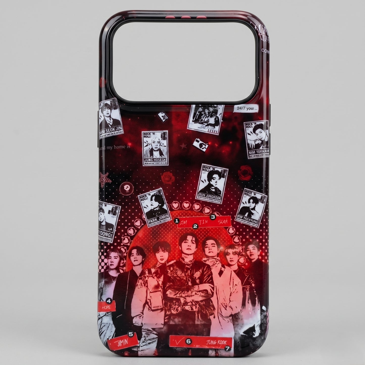 BTS concert phone case
