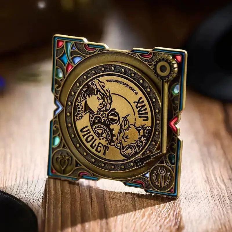 LOL Goods co-branded Twin Cities War rotatable record commemorative badge
