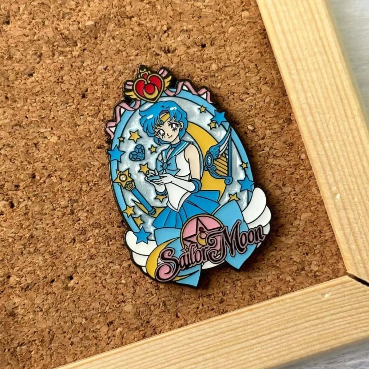 Limited Edition Sailor Moon Badge Ami Mizuno