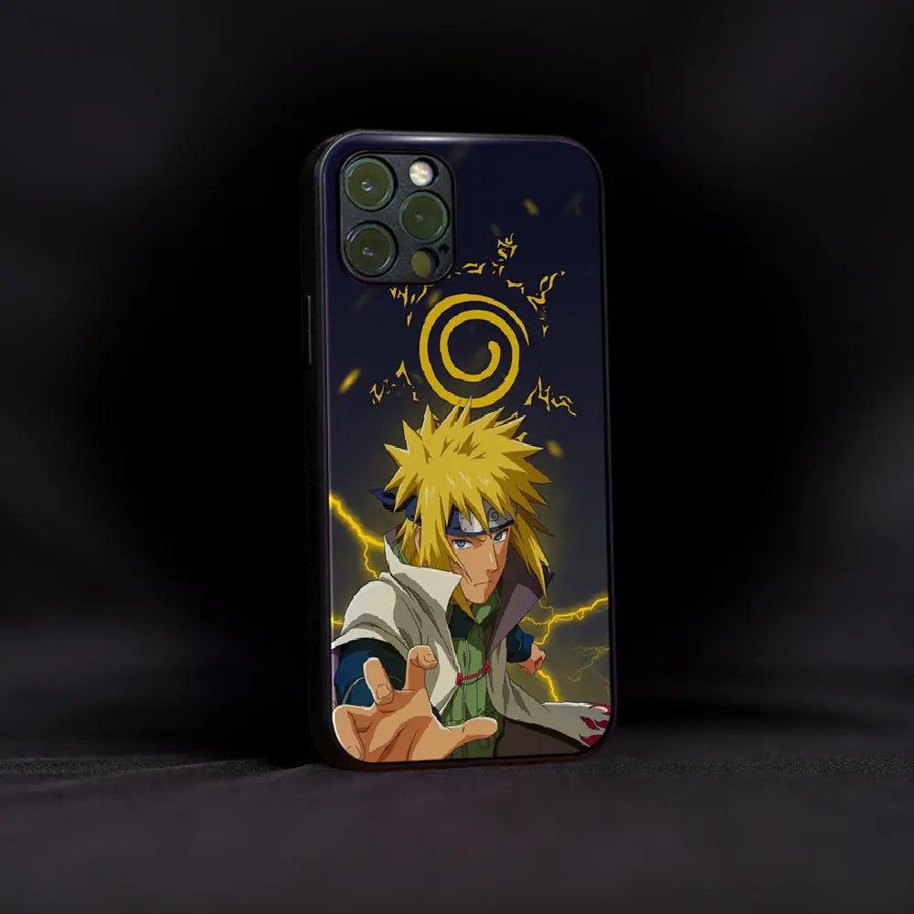 Minato Namikaze Anime Glass Case