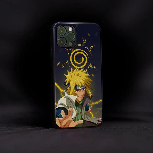 Minato Namikaze Anime Glass Case