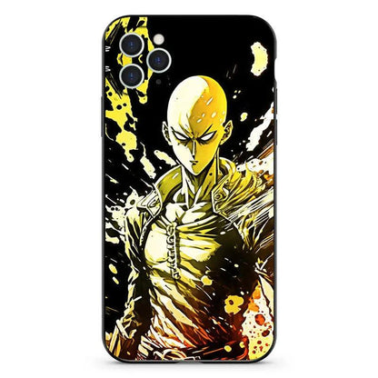 One Punch Man Anime Matte Protective Phone Cases Punch2