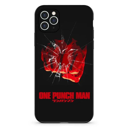 One Punch Man Anime Matte Protective Phone Cases Punch13