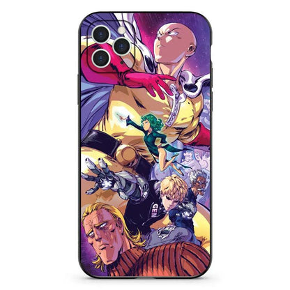 One Punch Man Anime Matte Protective Phone Cases Punch15