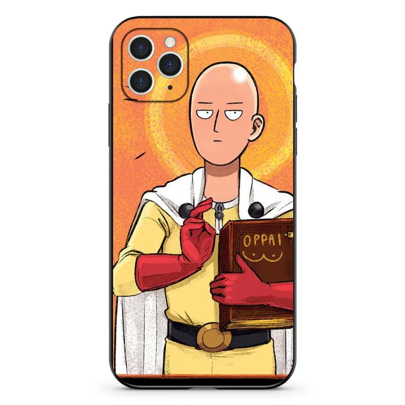 One Punch Man Anime Matte Protective Phone Cases Punch6