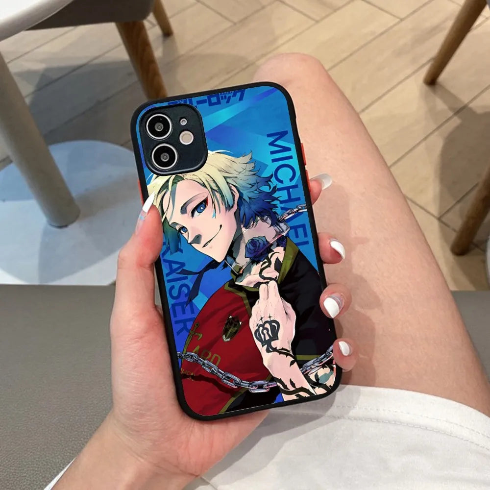 Blue Lock Anime Phone Case Blue16