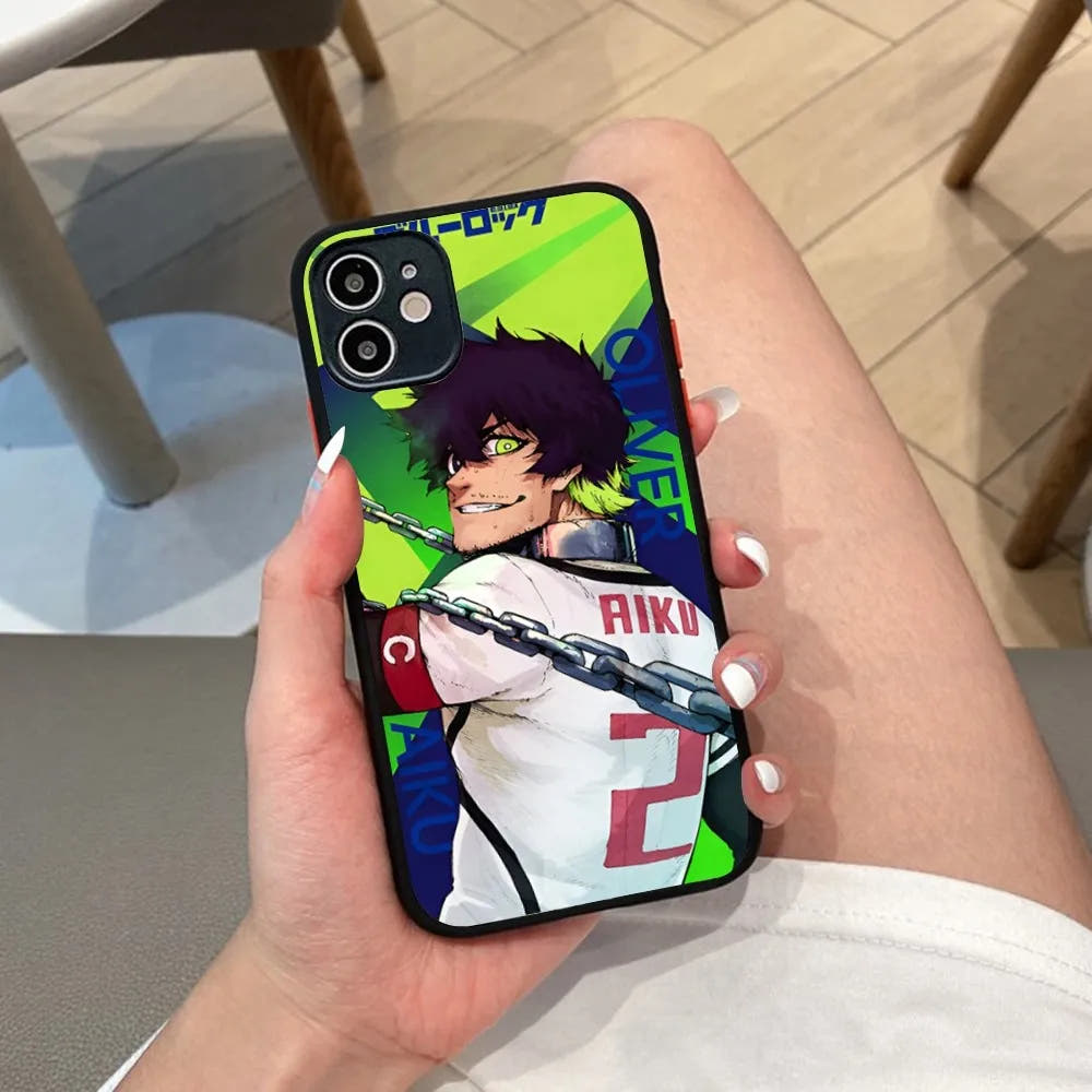 Blue Lock Anime Phone Case Blue13
