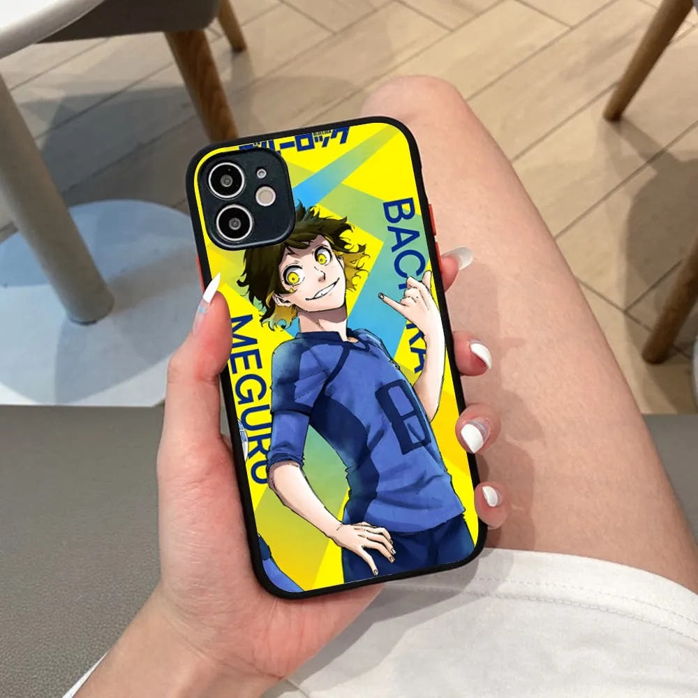 Blue Lock Anime Phone Case Blue12