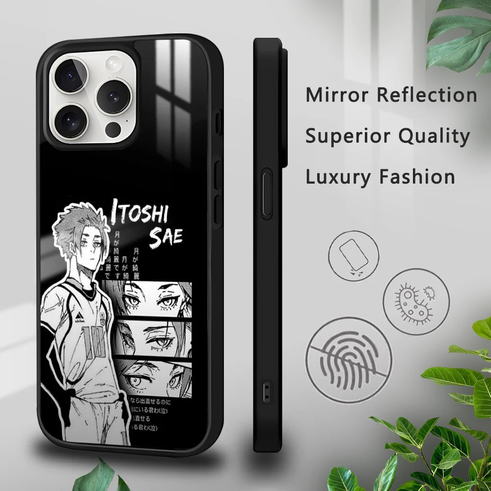 Blue Lock Anime Phone Case Blue2