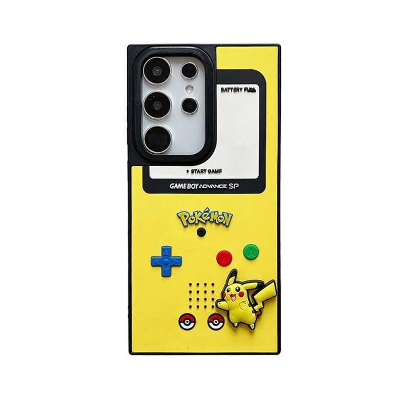 3D Pikachu game console case