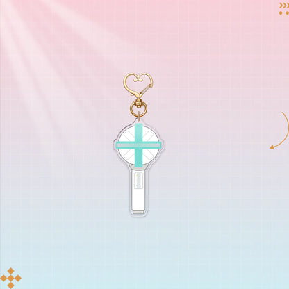 K-pop group support keychains