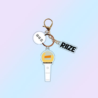 K-pop group support keychains