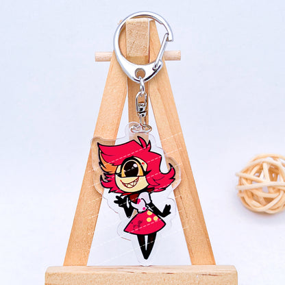 Hazbin Hotel Keychain Hell9