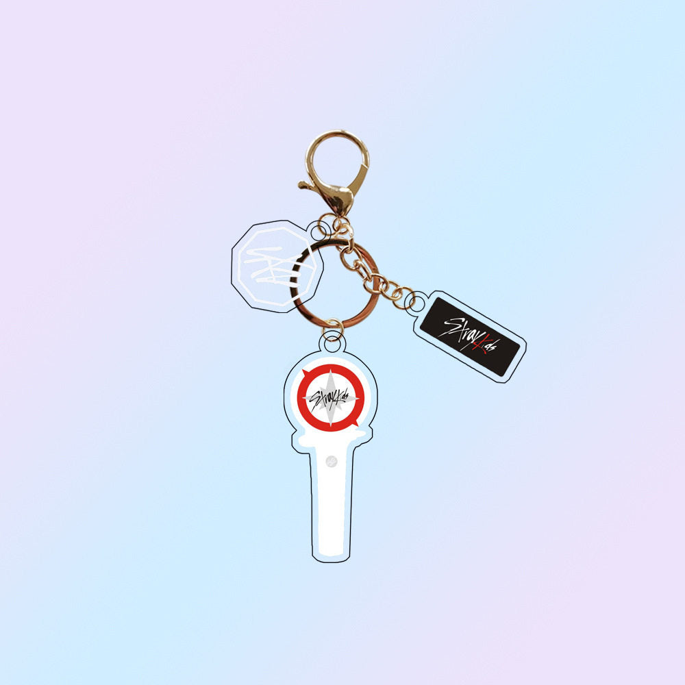 K-pop group support keychains
