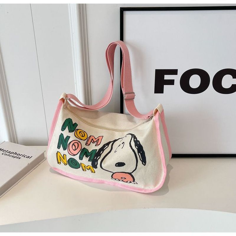 Cartoon Snoopy girl shoulder bag 32*21*11 bag2