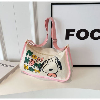 Cartoon Snoopy girl shoulder bag 32*21*11 bag2