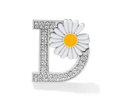 G-Dragon's same style diamond-encrusted daisy brooch