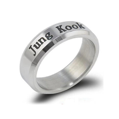 BTS Sterling Silver Ring