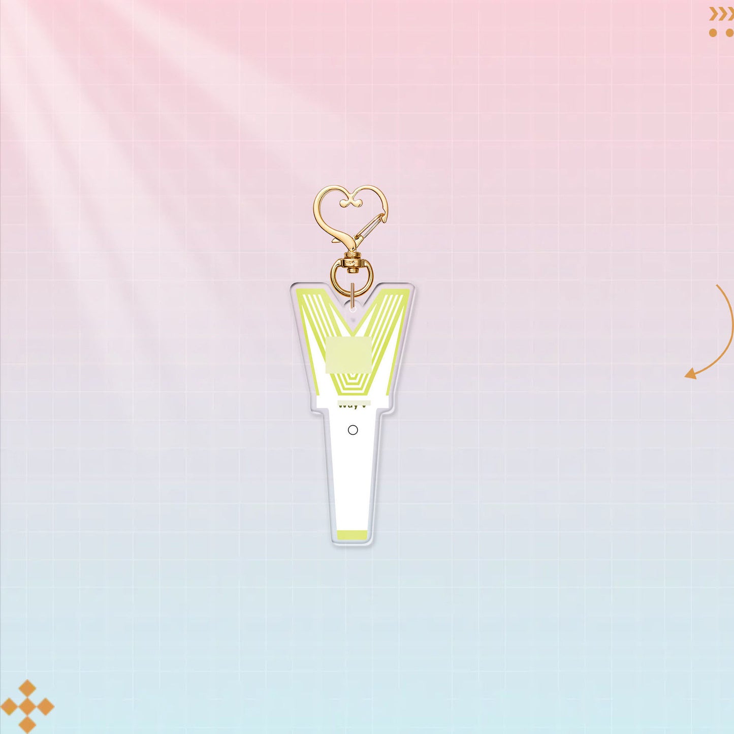 K-pop group support keychains