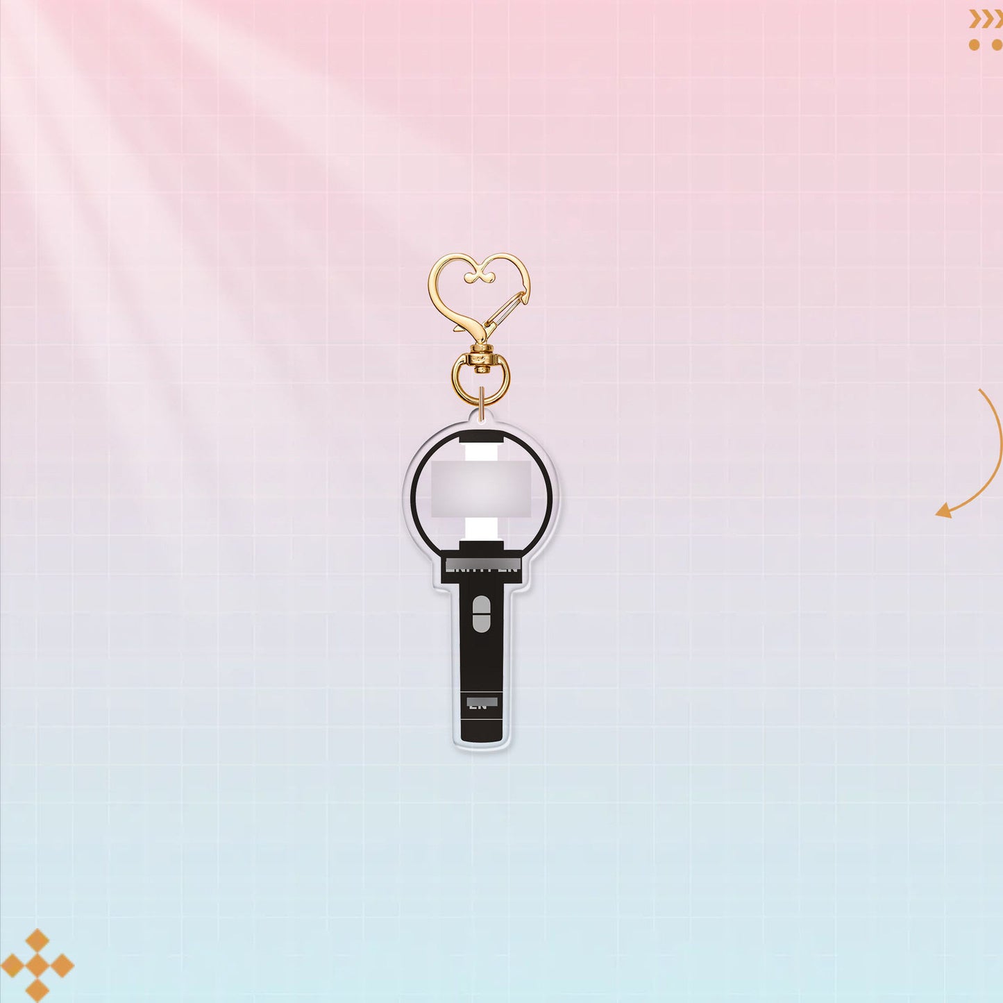 K-pop group support keychains