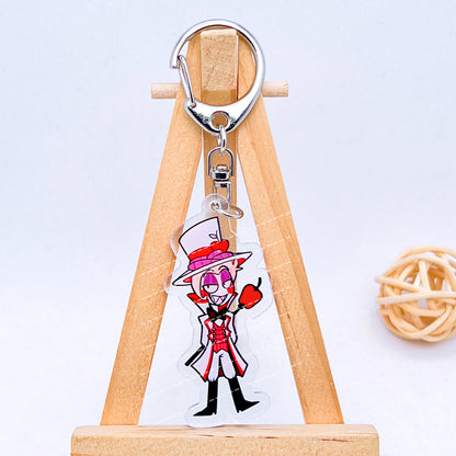 Hazbin Hotel Keychain Hell2