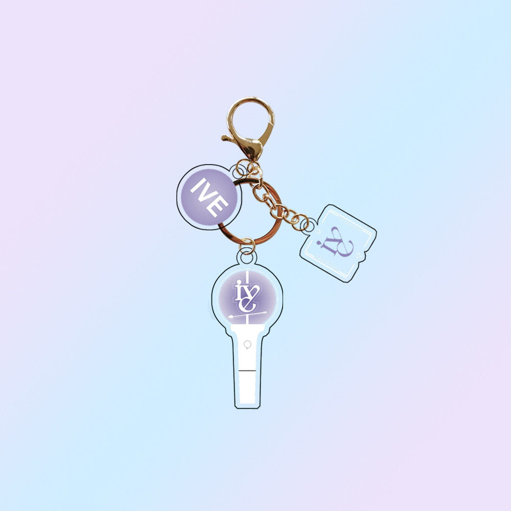K-pop group support keychains