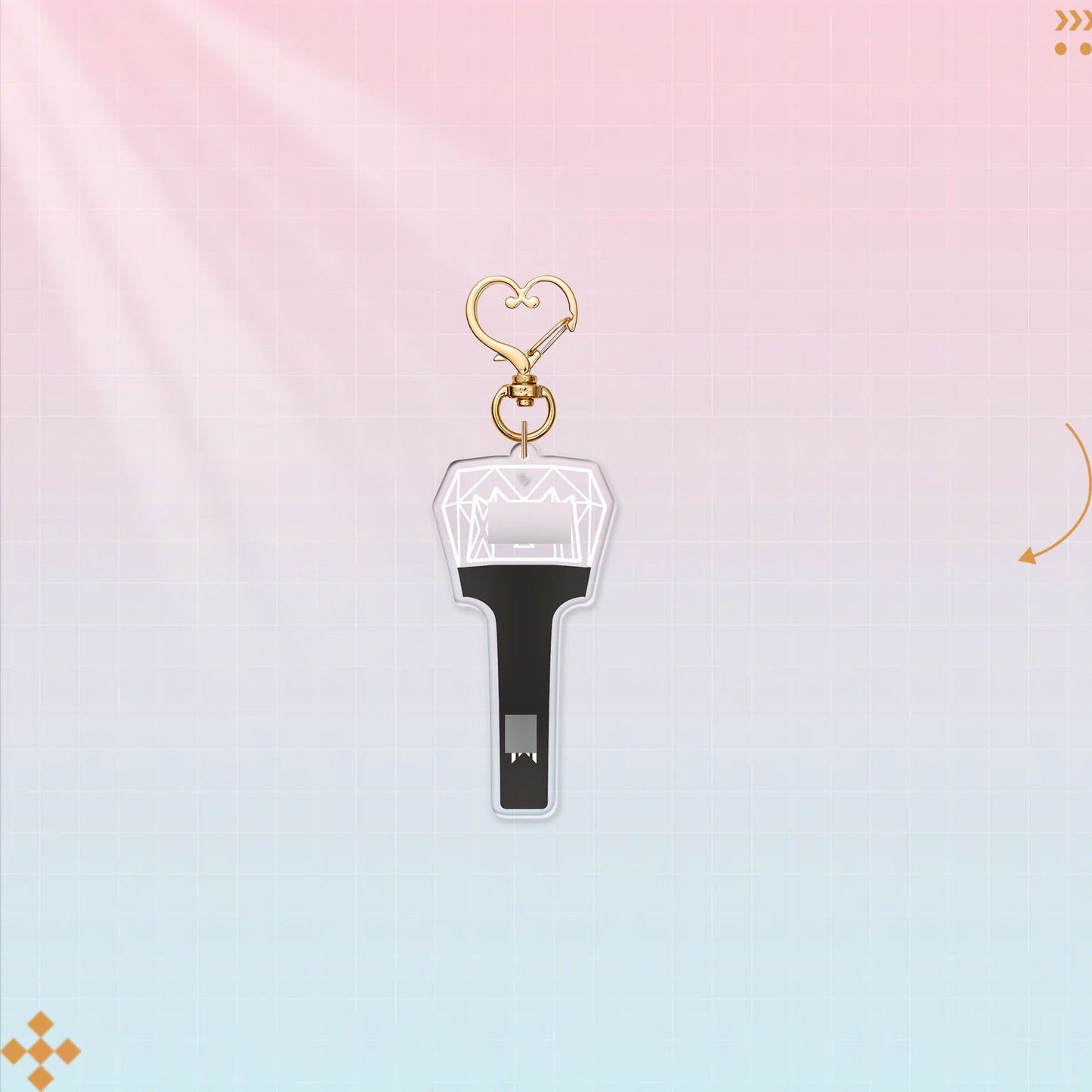 K-pop group support keychains