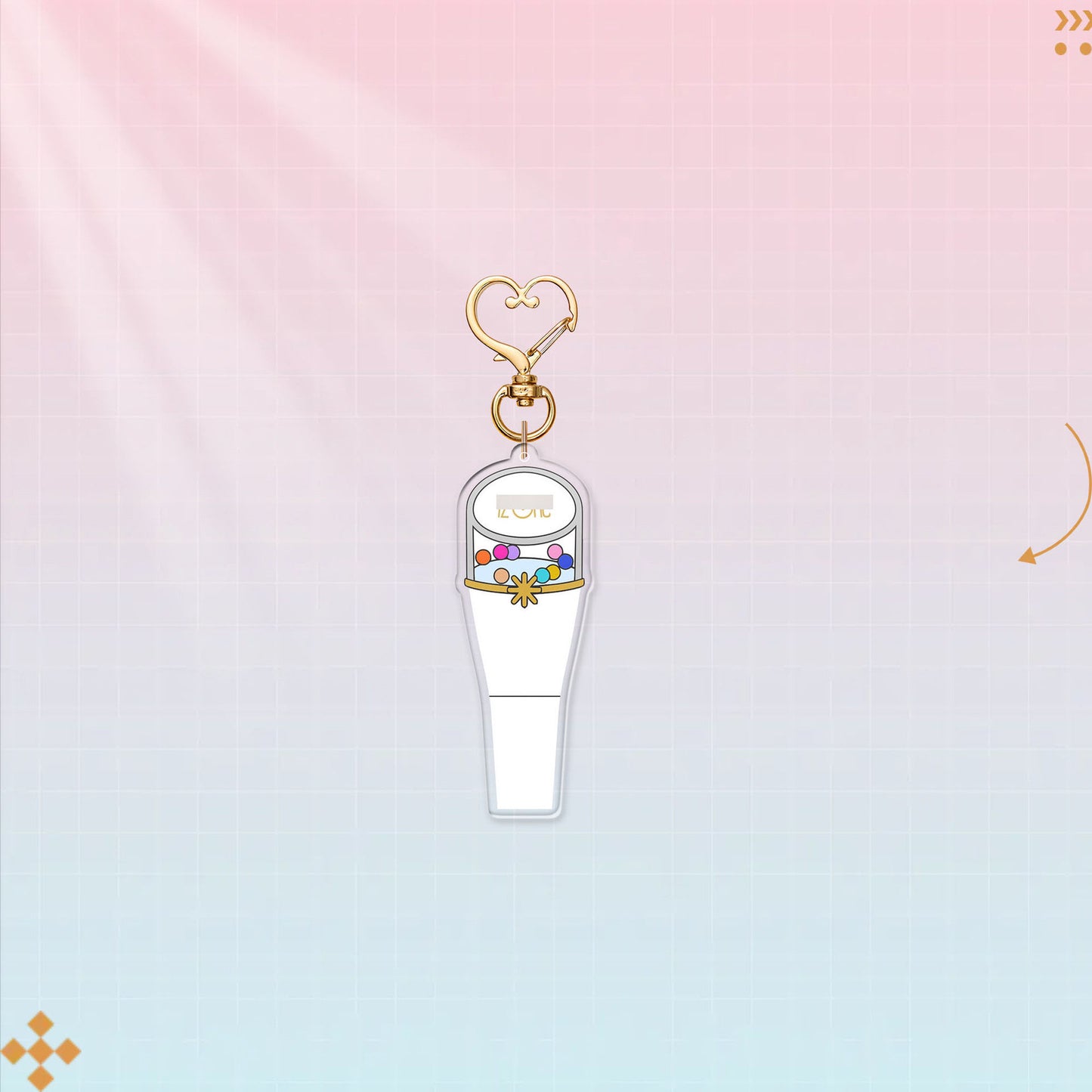 K-pop group support keychains