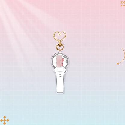 K-pop group support keychains