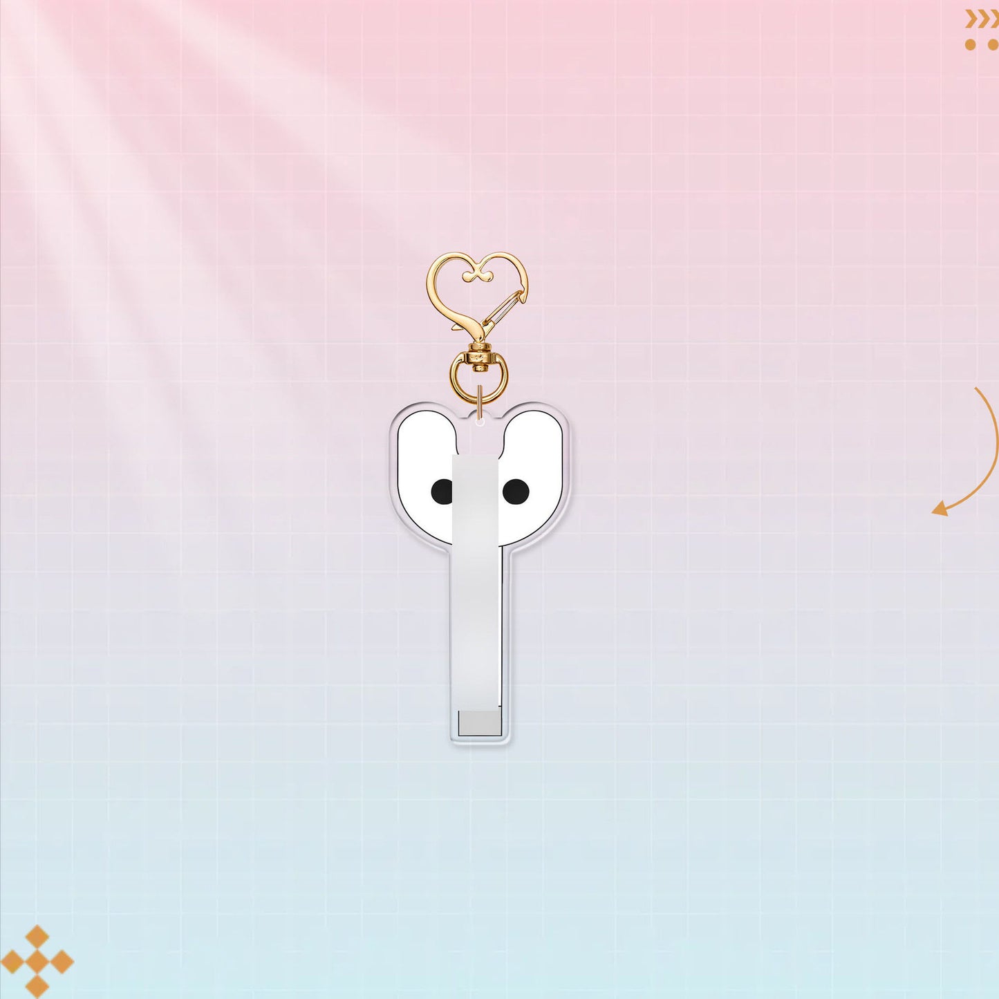 K-pop group support keychains